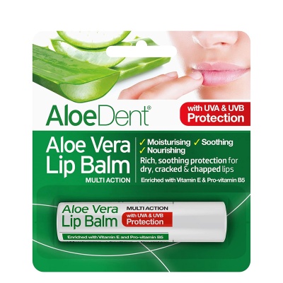 Aloe Dent Aloe Vera Lip Balm 4g